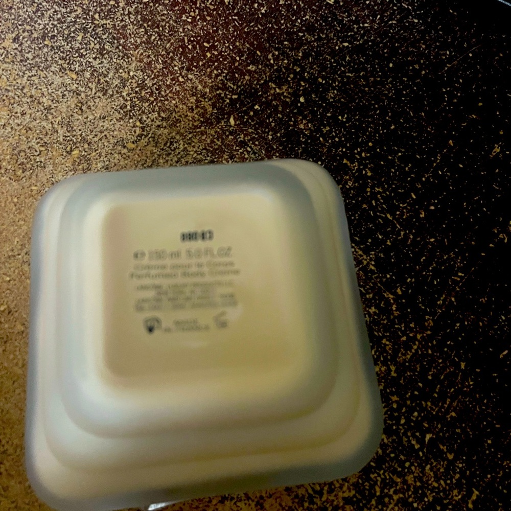 Lancôme Tresor 5.0 lotion in glass container from France. About 80 percent full.